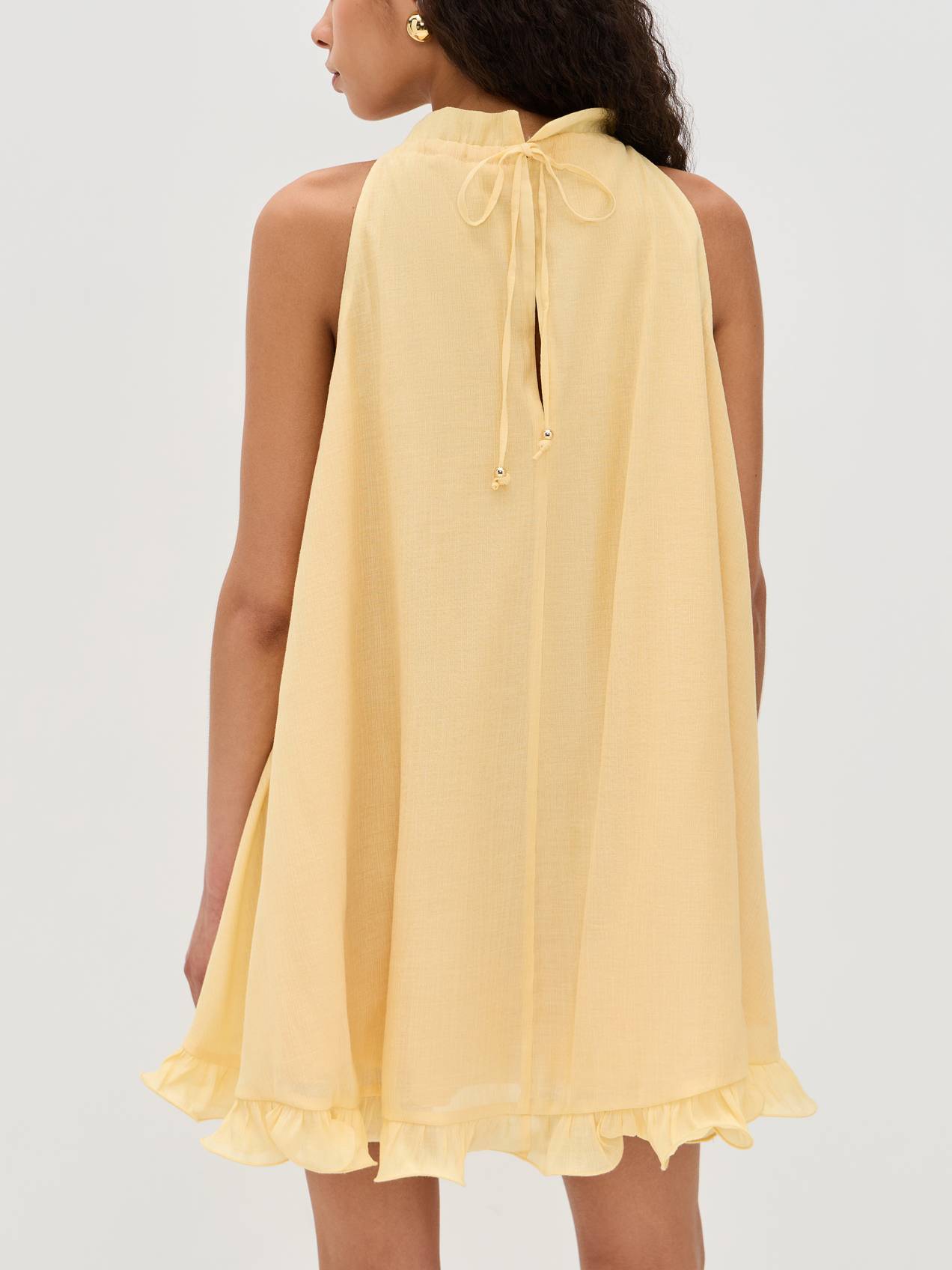 Vacation Style Three-dimensional Flower Dress