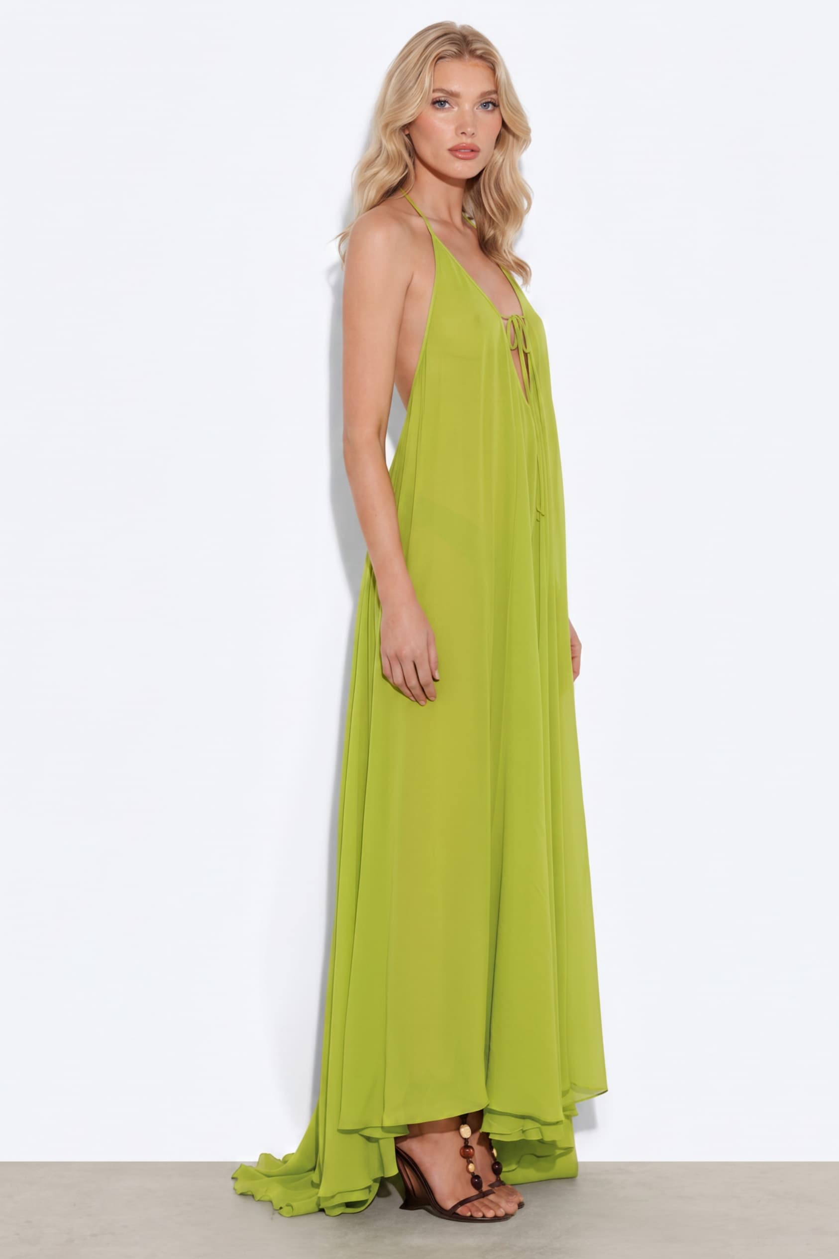 Vacation Style Loose Maxi Dress