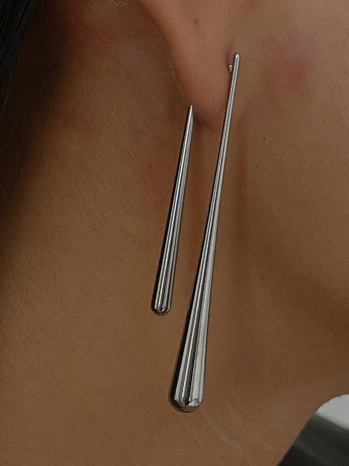 Asymmetrical Water Drop Earrings