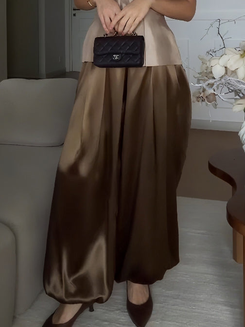 Exquisite Turtleneck Shawl Top