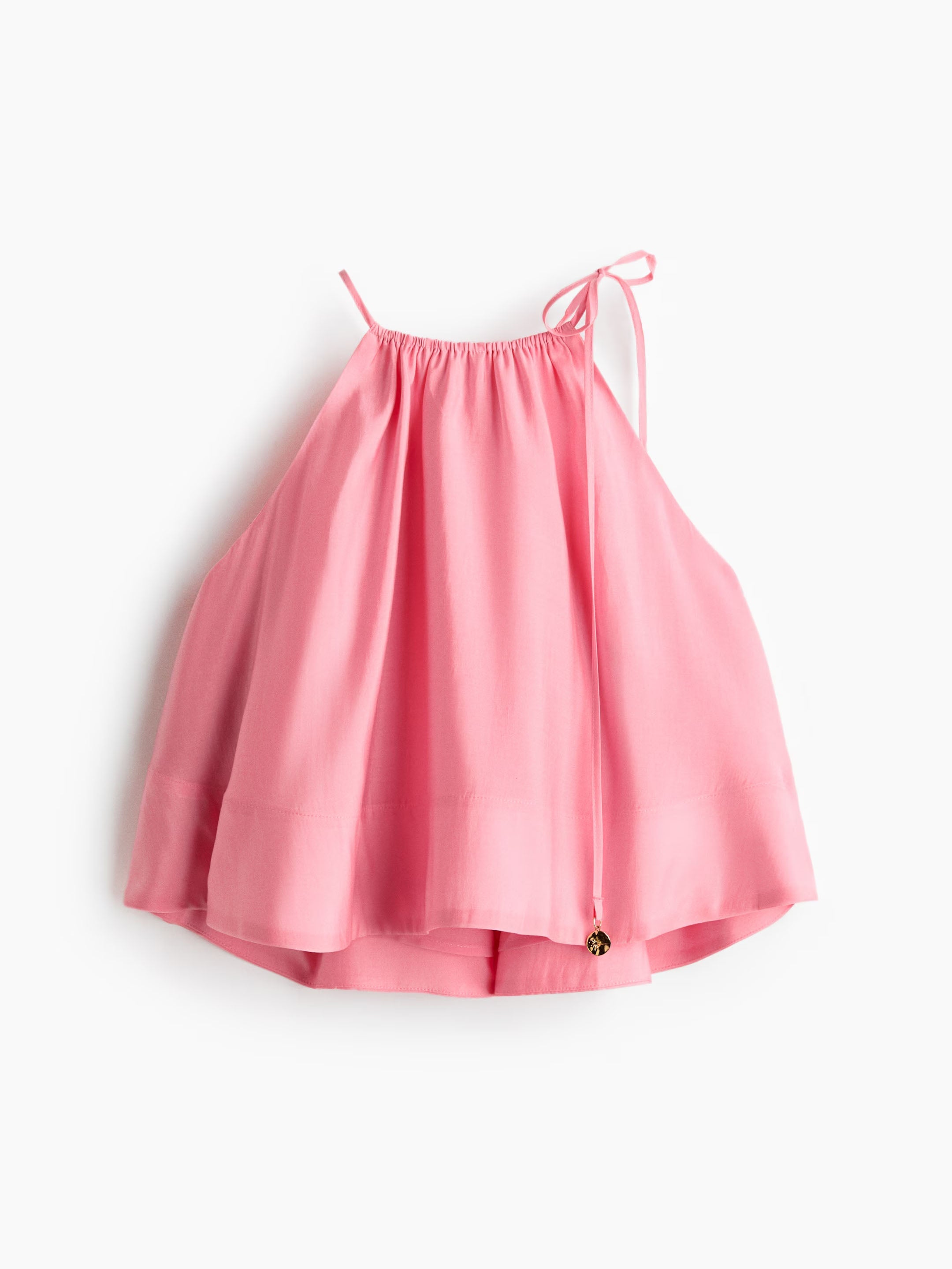 Oversized A-line top & Flounced skirt